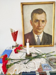 К 100-летию со дня рождения нашего земляка, участника Великой Отечественной воны, полного Кавалера ордена Славы Клопова Михаила Ивановича.